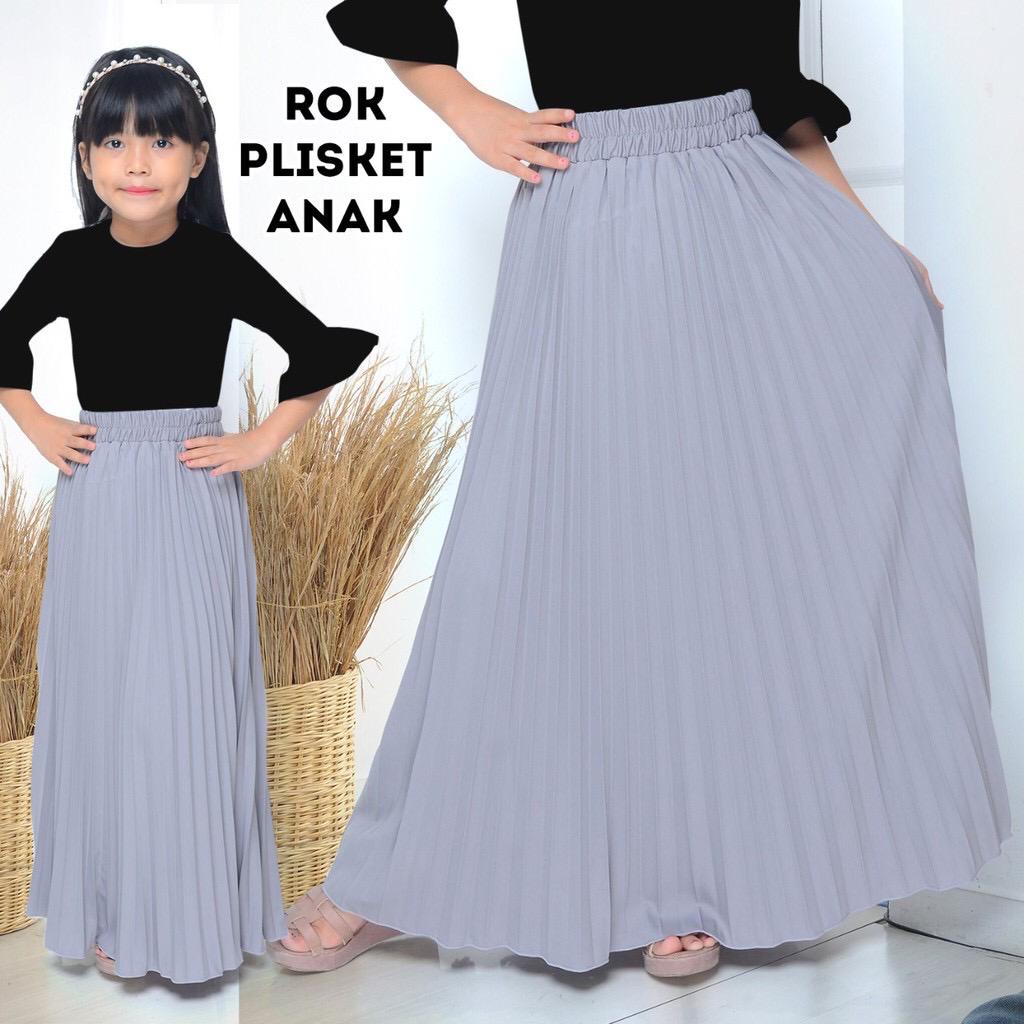 ROK PLISKET ANAK 4-13 TAHUN / ROK PLISKET ANAK PREMIUM / ROK PLISKET ANAK PEREMPUAN / ROK PLISKET ANAK TANGGUNG