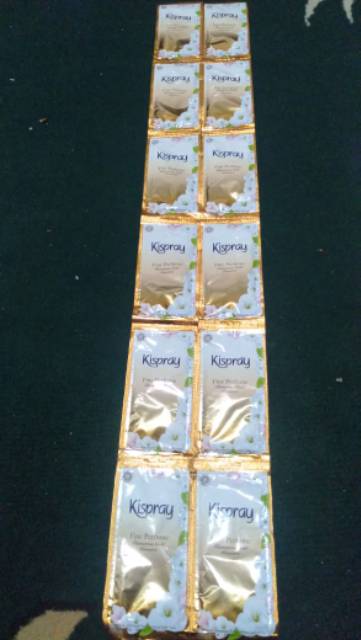 KISPRAY GOLD RENTENG 11ML×12PCS