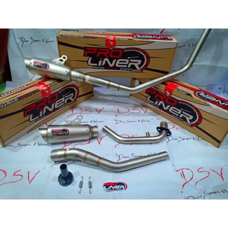 KNALPOT PROLINER ORIGINAL VIXION NEW NVL NVA PROLINER TR1 TITAN