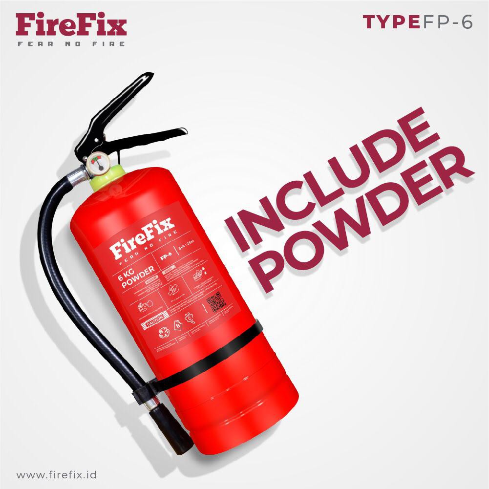 APAR ALAT PEMADAM API RINGAN 6KG FIREFIX
