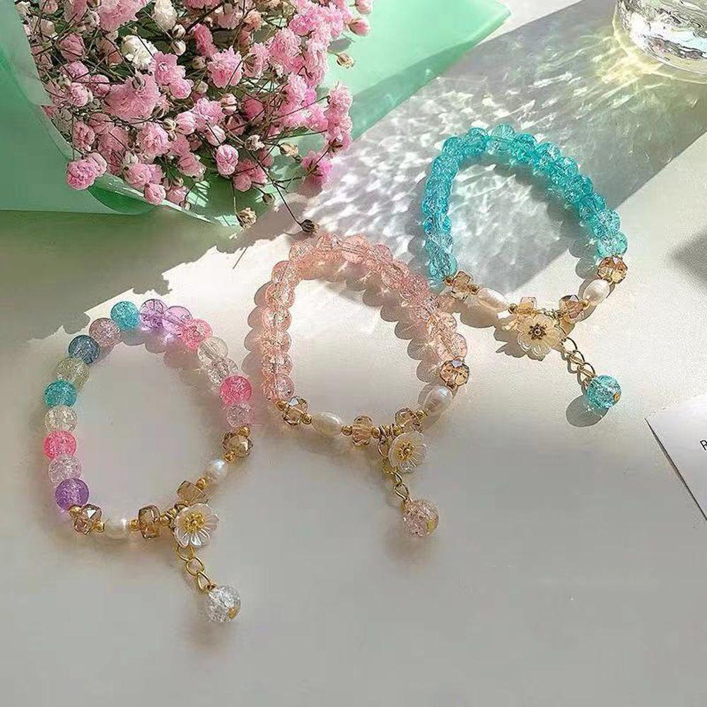 Mxbeauty Shell Bunga Gelang Elegan Indah Lucu Liontin Manis Baroque Fashion Perhiasan