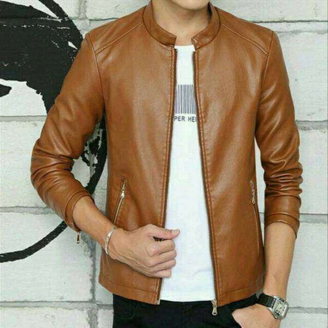 Jaket semi kulit jaket pria keren