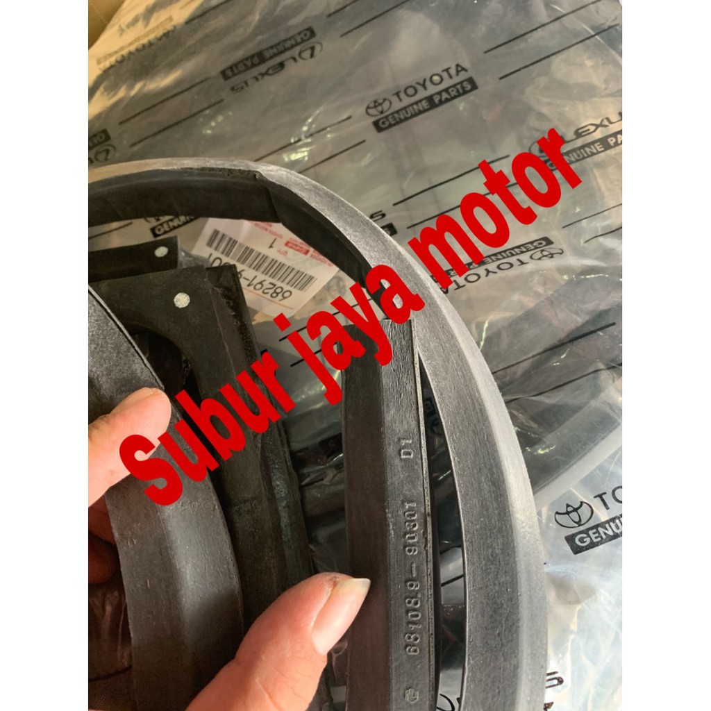 Karet Pintu Depan - Hardtop (2F) - FJ40 / FJ45 / BJ40 - ORIGINAL Toyota Japan