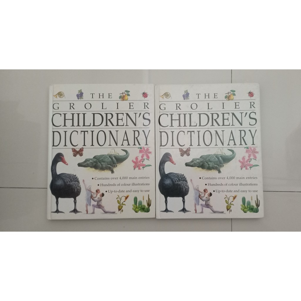 Grolier Children's Dictionary Ensiklopedia Inggris Import