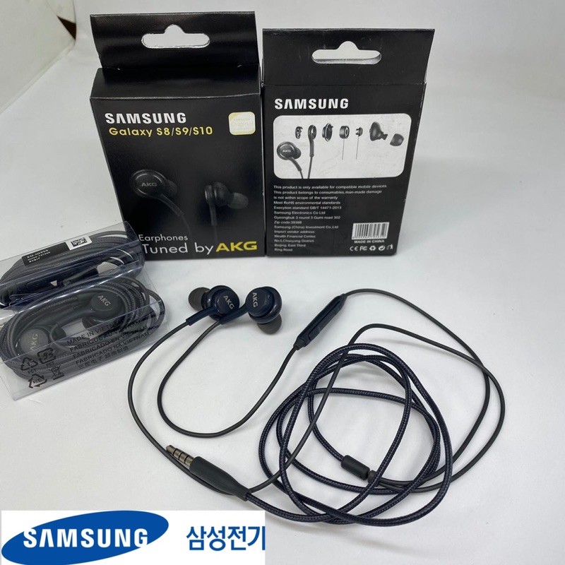 PROMO HANDSFREE SAMSUNG AKG S8/S9/S10 TURNED SOUND BY AKG EXTRABASS