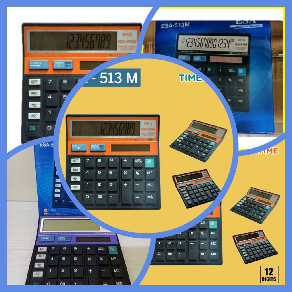 

kalkulator ESA 14 DIGITS TYPE 513 M