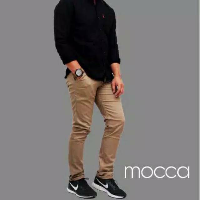 Zaraman Celana Chino Panjang Pria Big Size Slimfit Cinos Cowok Kerja Santai NR_Outfit Official COD