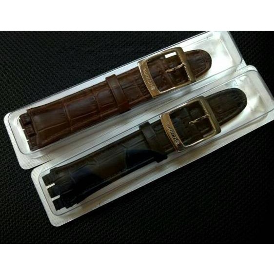 RECOMENDED TALI JAM TANGAN STRAP JAM TANGAN KULIT PRIA WANITA SWATCH