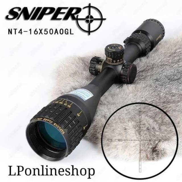 teleskop seniper gold exsplore class nt 4-16×50 AOGL