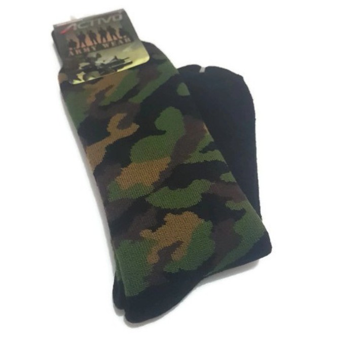 Kaos kaki dewasa all size Army-tebal