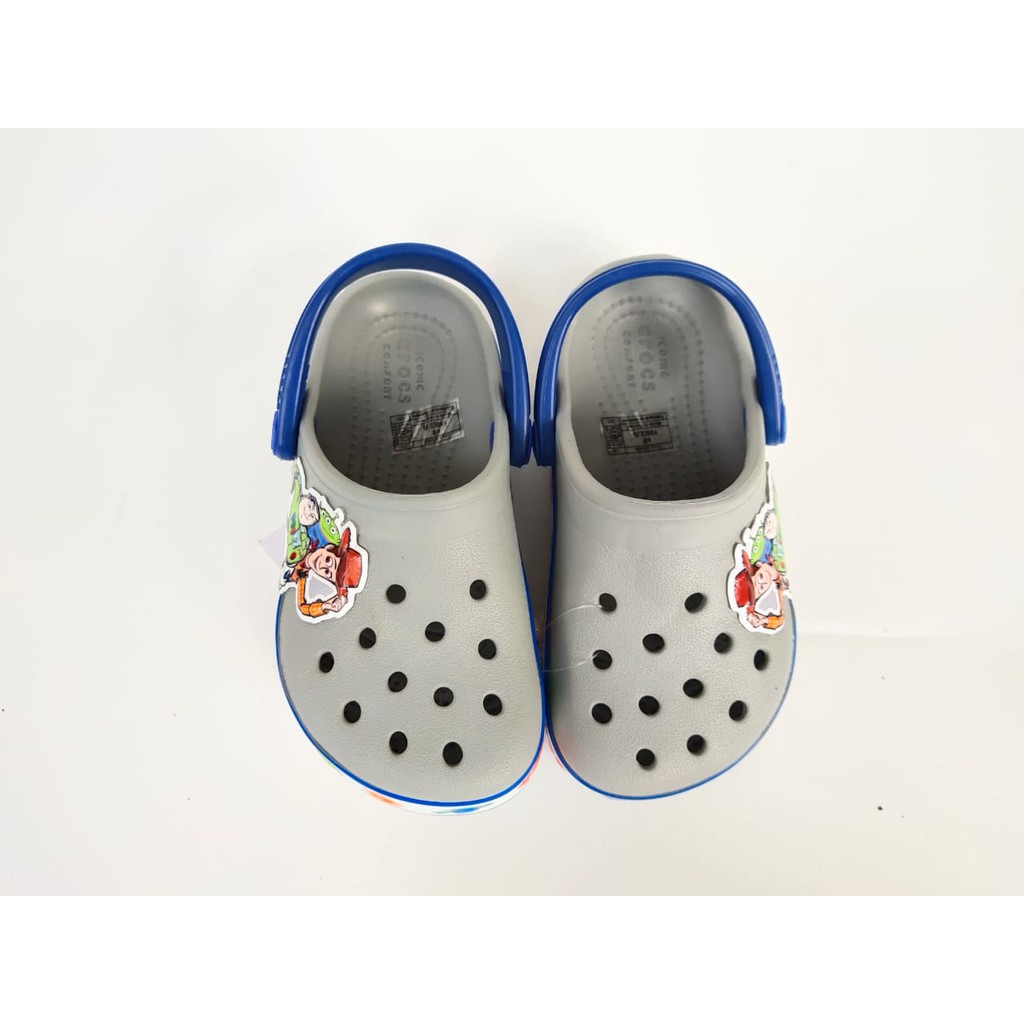 Crocs Fun Lab Disney and Pixar Toy Story 4 Clog - Non Led / Sandal Crocs Anak / Sandal Anak / Crocs