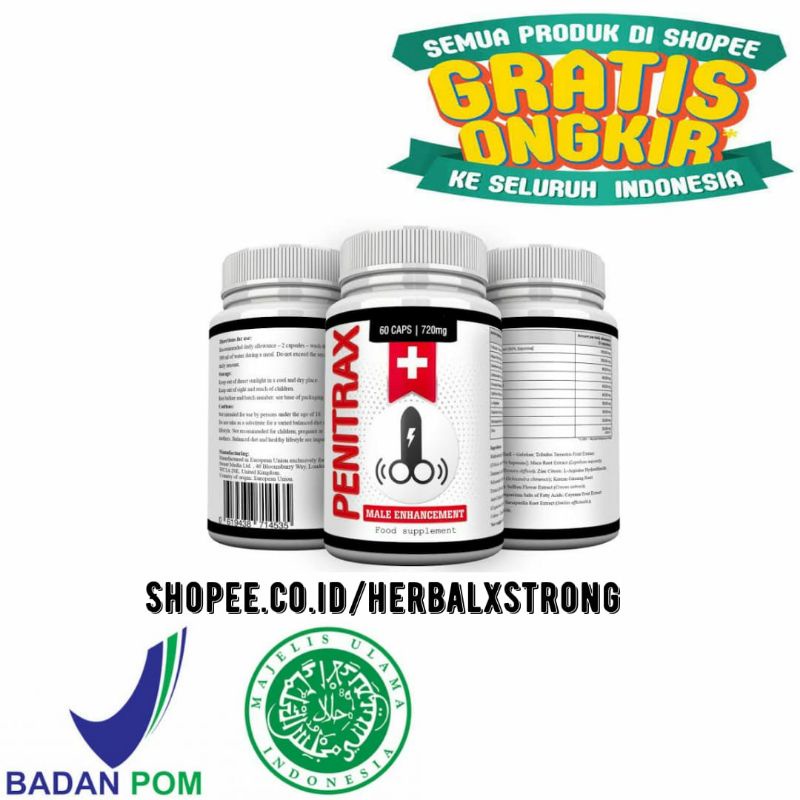 Penitrax Male Enhacement Dietary Suplement Herbal Pria Dewasa No.1