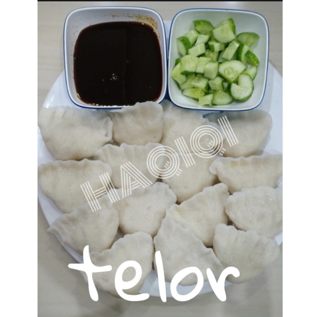 

Pempek mini telor