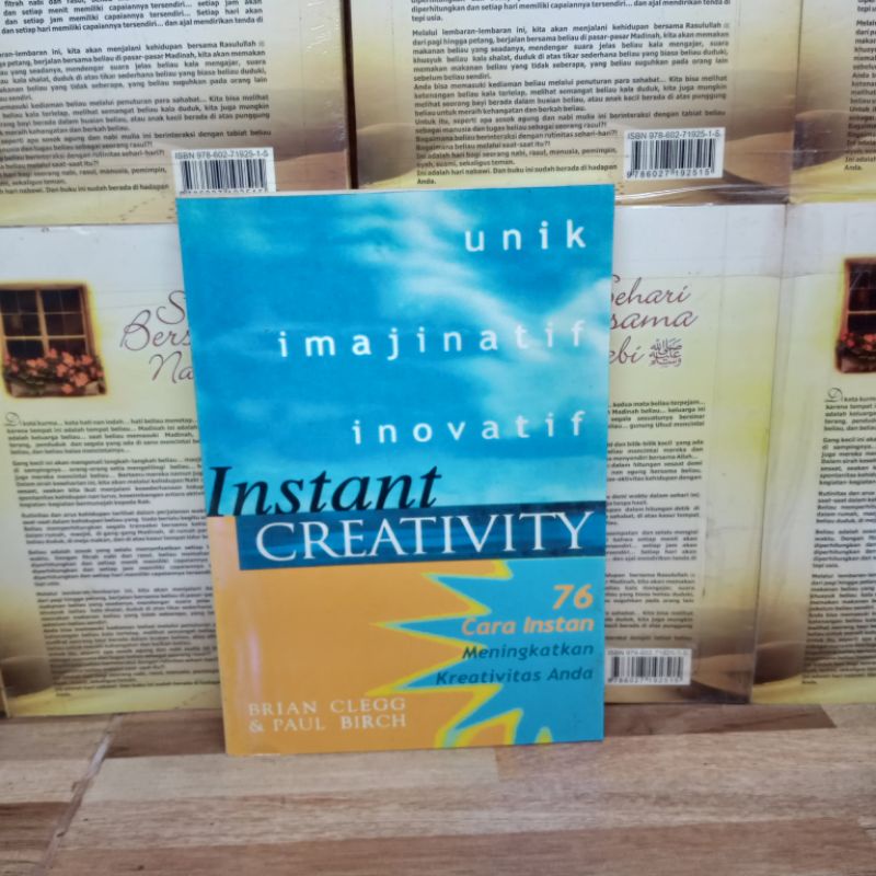 

BUKU - UNIK IMAJINATIF INOVATIF INSTANT CREATIVITY