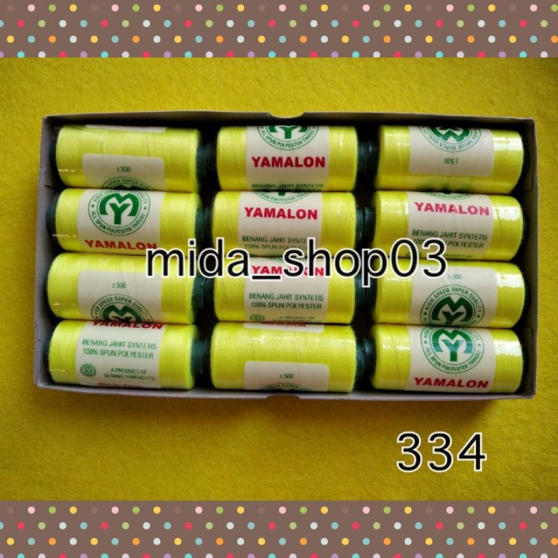 benang jahit yamalon hijau part 1