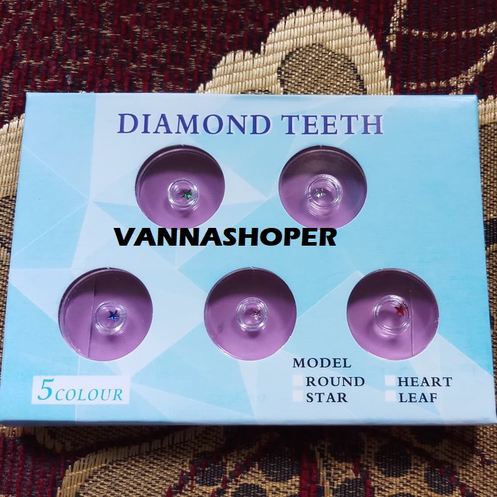 5 PCS DIAMOND GIGI BINTANG /BERLIAN GIGI BINTANG~BERKUALITAS~