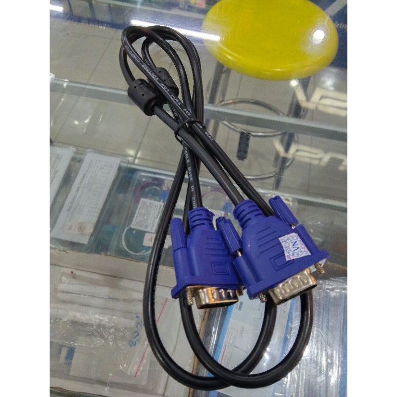 KABEL VGA MALE TO MALE 1,5 METER MURAH