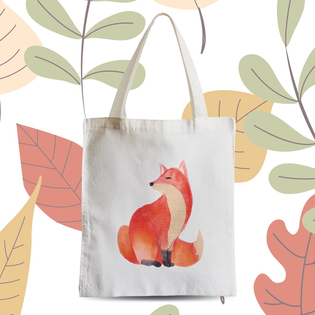 

Tote Bag Watercolor Animal 4
