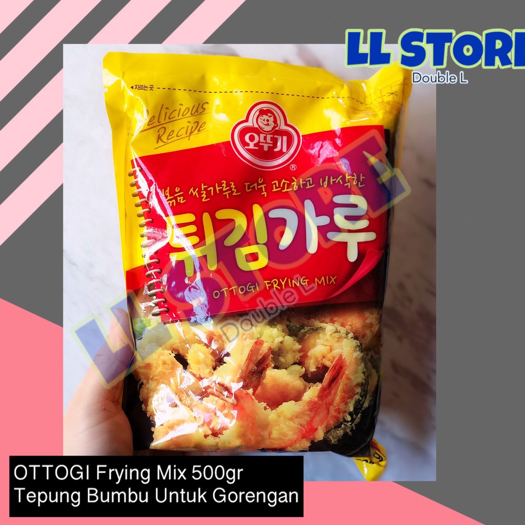 

OTTOGI Frying Mix 500 gram Tepung Bumbu Untuk Gorengan Korea