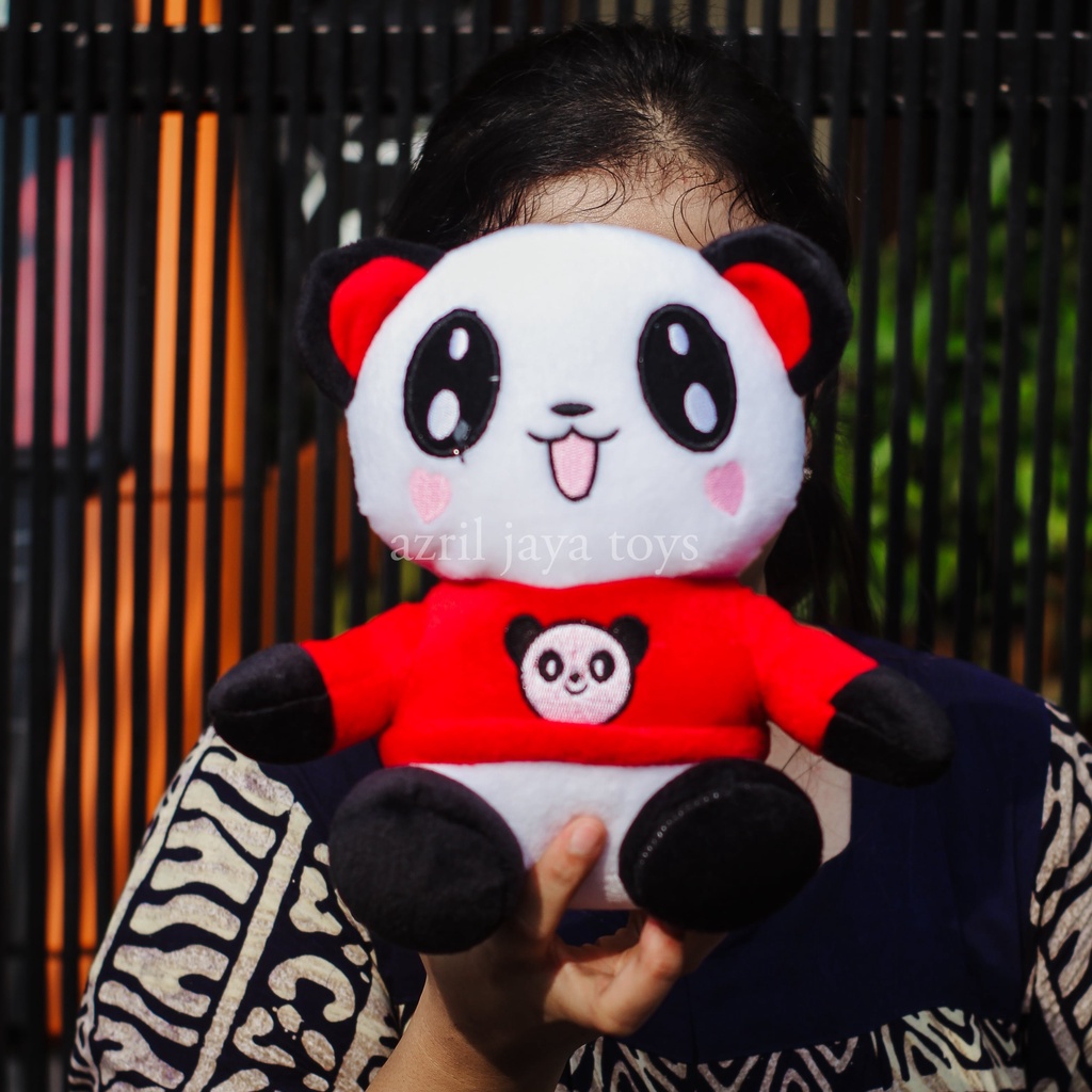 Boneka Panda Pake Baju Lucu dan Imut