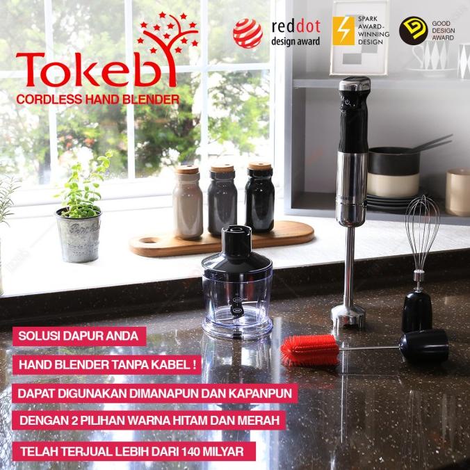 TOKEBI Hand Blender Cordless selalu ada