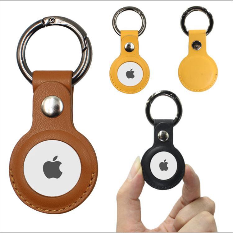 AirTag Leather Key Ring Protective Cover AirTag Leather Case AirTag Case AirTag Kulit