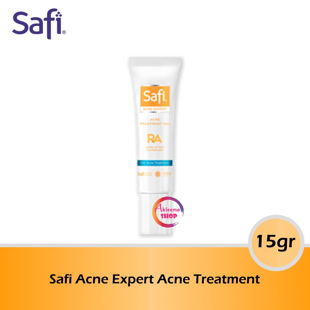 Paket SAFI Acne Expert 3pcs (sport gel 15gr+toner 100ml+foam 100gr)