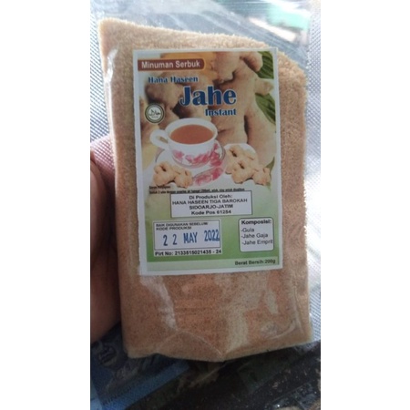 JAHE bubuk home made 200gram