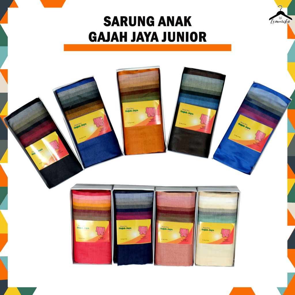 Sarung Tenun Anak ALIBABA GAJAH JAYA Pakai Dus Shopee Sarung Tenun Anak ALIBABA GAJAH JAYA Pakai Dus Shopee
