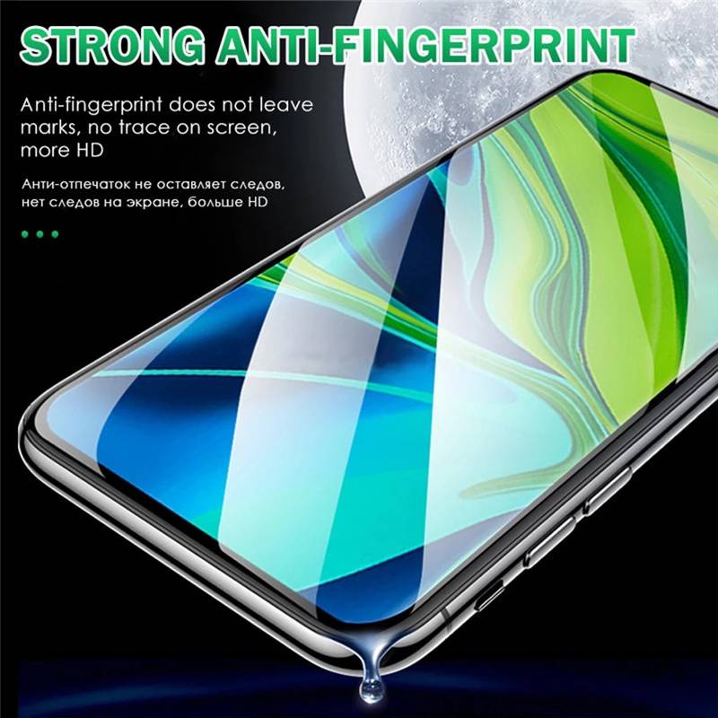 9999D Hydrogel Film For Xiaomi Redmi Note 10 9S 9 8 7 Pro 9A 8A Note 10 Pro Screen Protector mi 10T 9T Poco X3 M3 Pro Not Glass