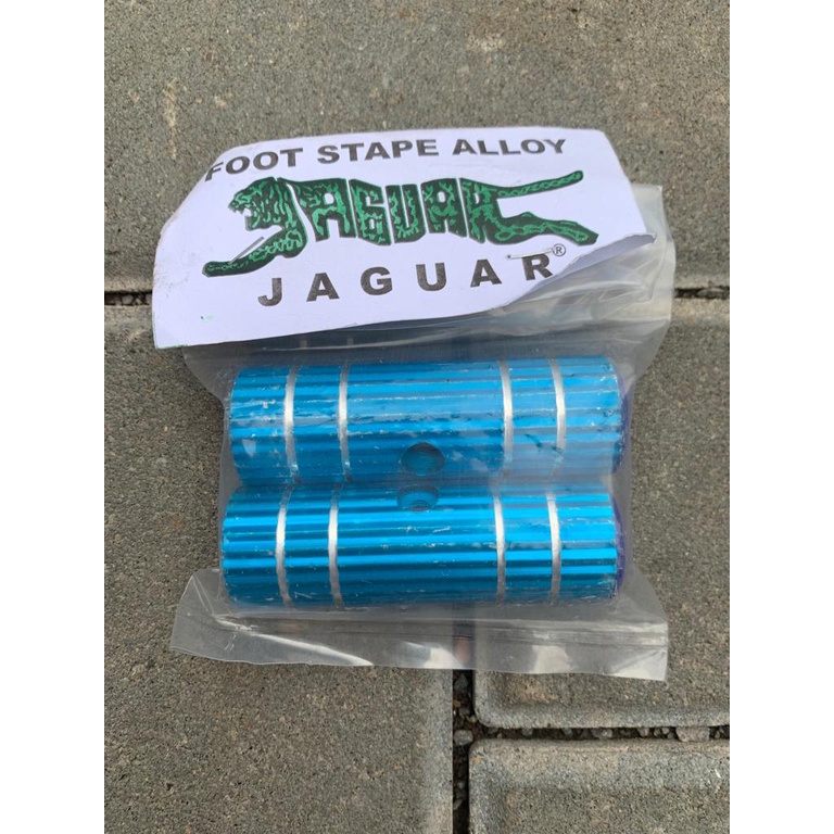 TERMURAH!!! Foot Step / Pijakan Kaki Sepeda Alloy Warna / JAGUAR / Realpict