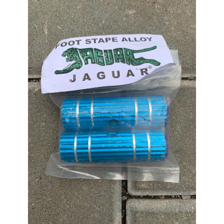 TERMURAH!!! Foot Step / Pijakan Kaki Sepeda Alloy Warna / JAGUAR / Realpict