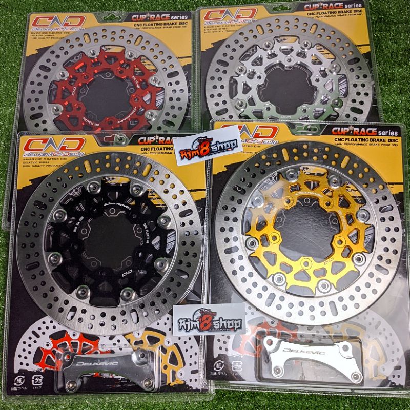 DISC PIRINGAN CAKRAM VARIO 150 NEW 260mm LOBANG 5 PNP VARIO 125 150 CNC FLOATING INCLUDE BREKET 260MM