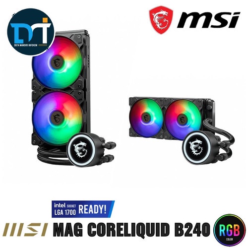 MSI MAG CORELIQUID B240 RGB - CPU Cooler Liquid Fan