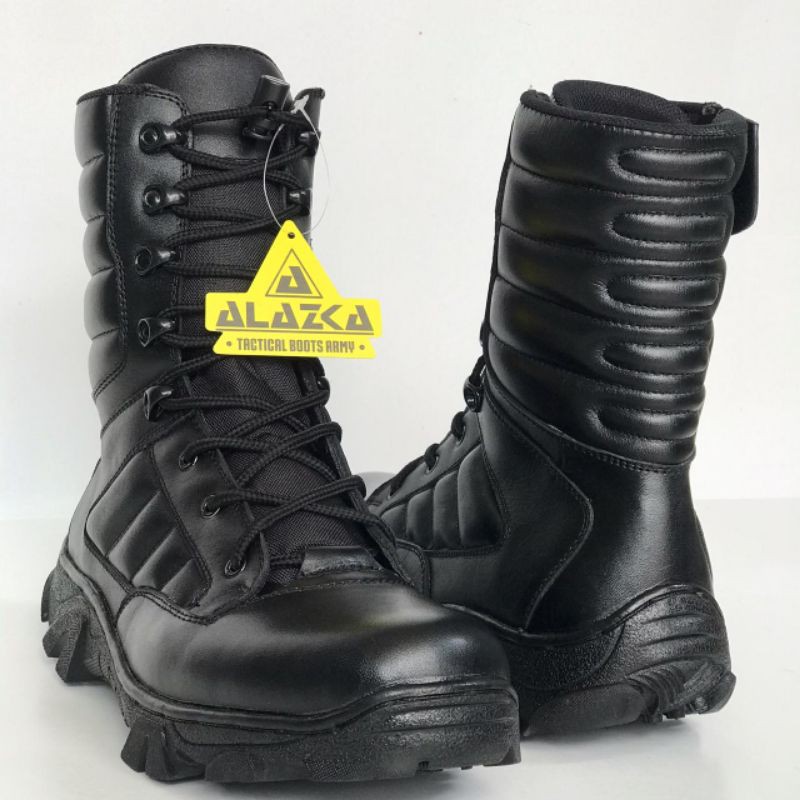 Sepatu Pdl Model PASKHAS Terbaru Full kulit TNI POLRI SECURTY