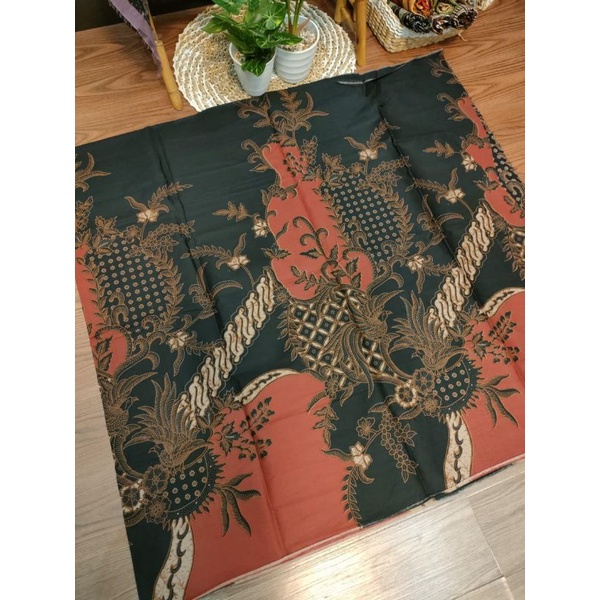 Kain Batik Katun premium Printing Motif merak