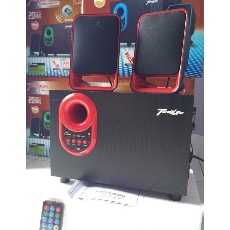 Diskon Speaker Bluetooth Aktif GMC TECKYO 778B Extra Super sound