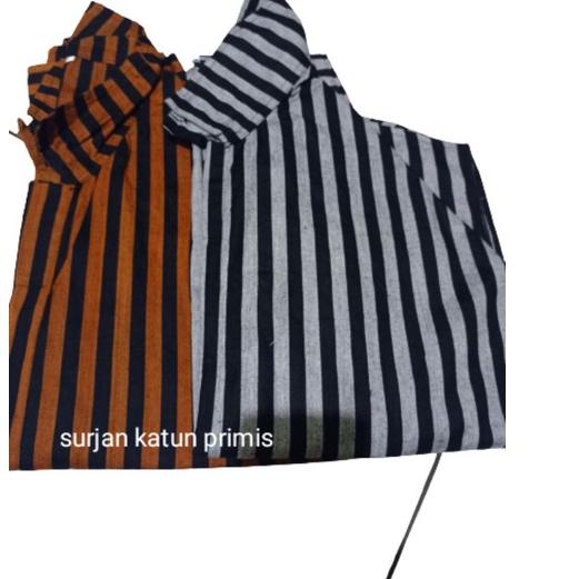 kebaya wanita QCF Best Quality Baju Surjan  pria katun primis jumbo XXXL Baju lurik Adat Jawa alusan