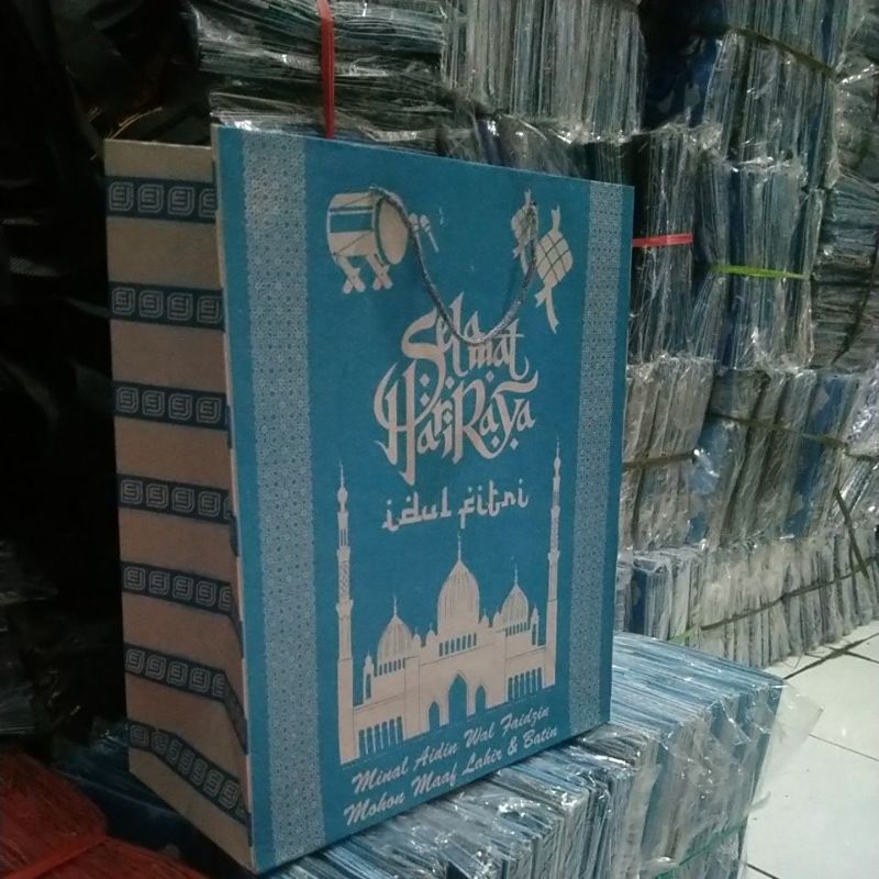 paperbag tas kertas LEBARAN IDUL FITRI/TAS PARCEL