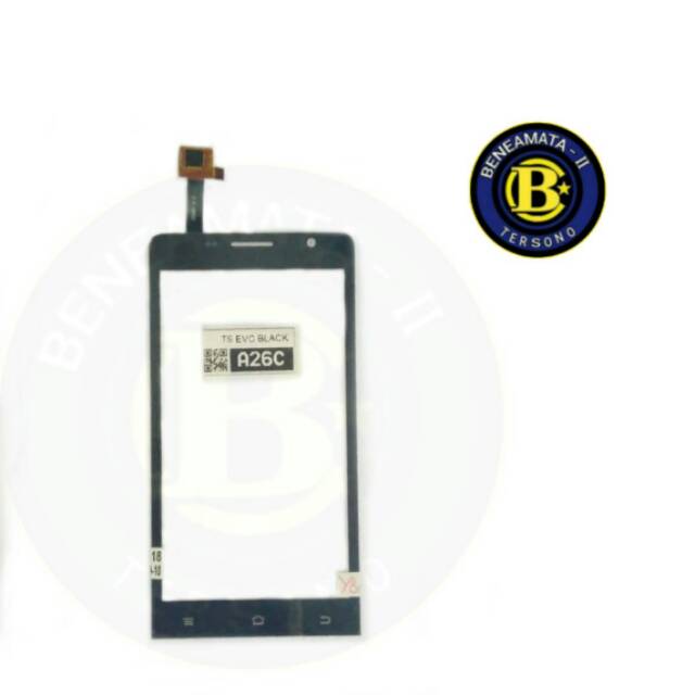 TOUCHSCREEN EVERCOSS A26C CROSS ORIGINAL TOUCH SCREEN TS LAYAR SENTUH