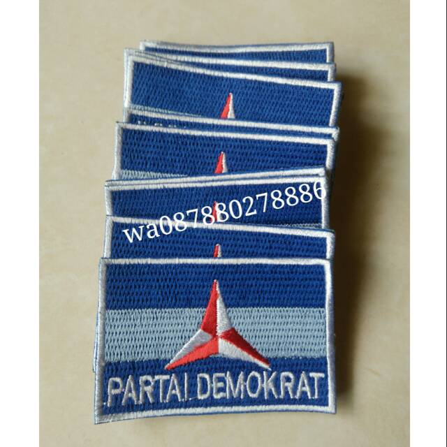 Logo Bordir partai Demokrat