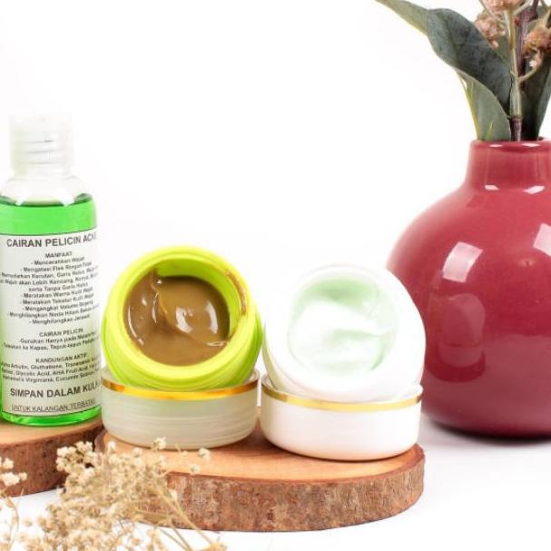 ❂ PAKET WAJAH JERAWAT|| PELICIN SKINCARE ACNE MATCHA GREEN| PAKET PELICIN ACNE |PAKET PELICIN JERAWA