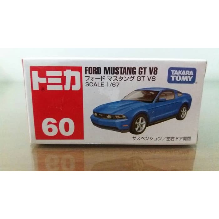 Tomica No 60 Ford Mustang GT V8
