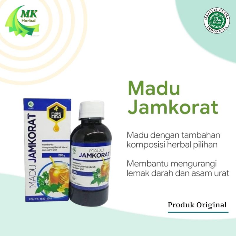 

Madu Jamkorat Madu Fira 280 gr