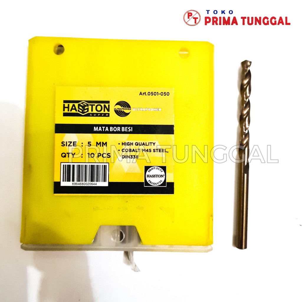 Mata Bor Besi Hasston 5mm Matabor Besi Prohex Mata Bor Kayu Prohex 5MM