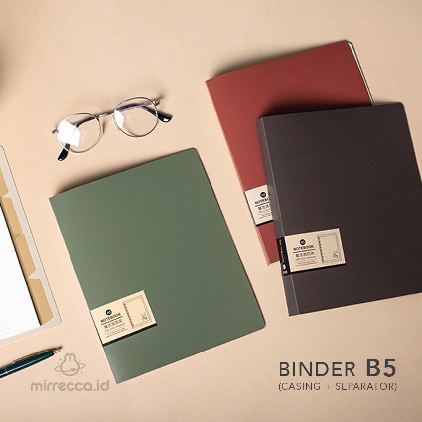 

RETRO MORANDI VINTAGE COLOR BINDER B5 26 HOLES