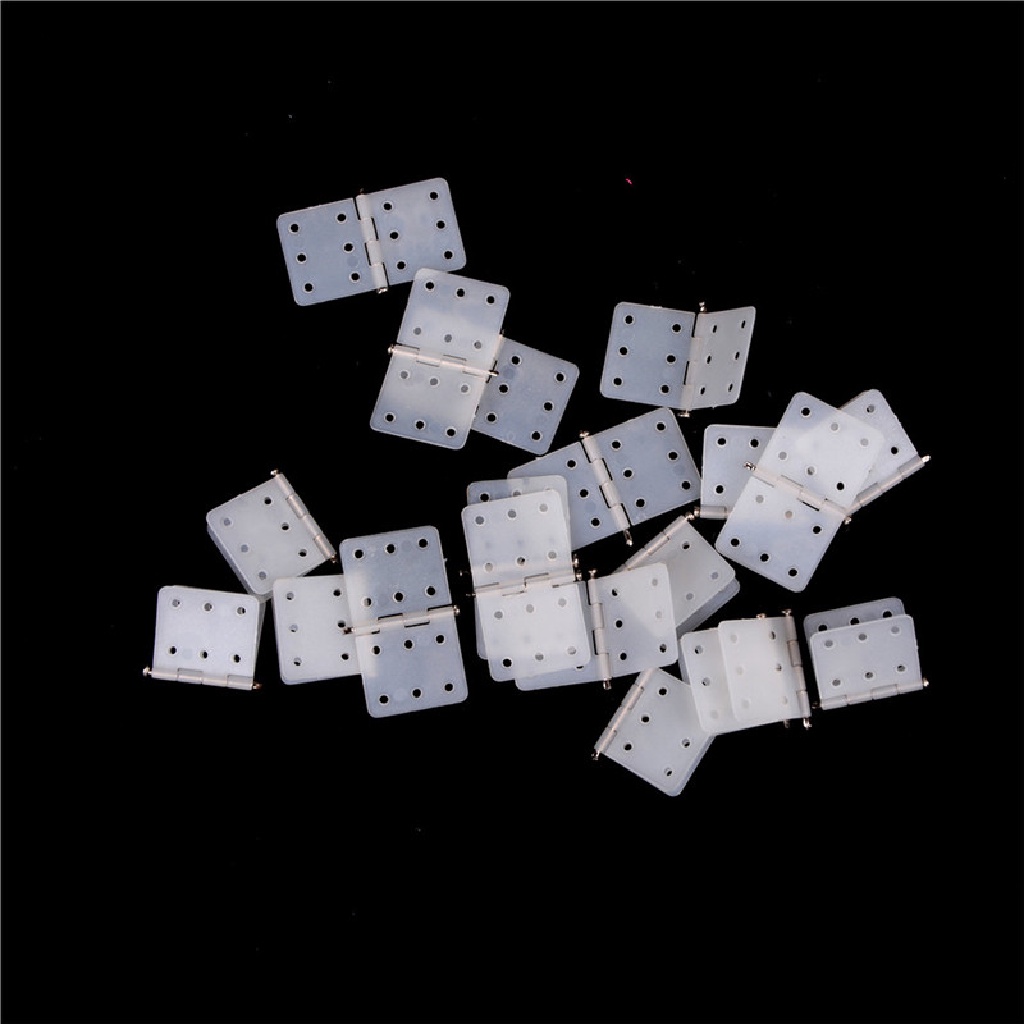 Sho 20pcs Engsel Nilon 27x16mm Untuk RC Pesawat DIY