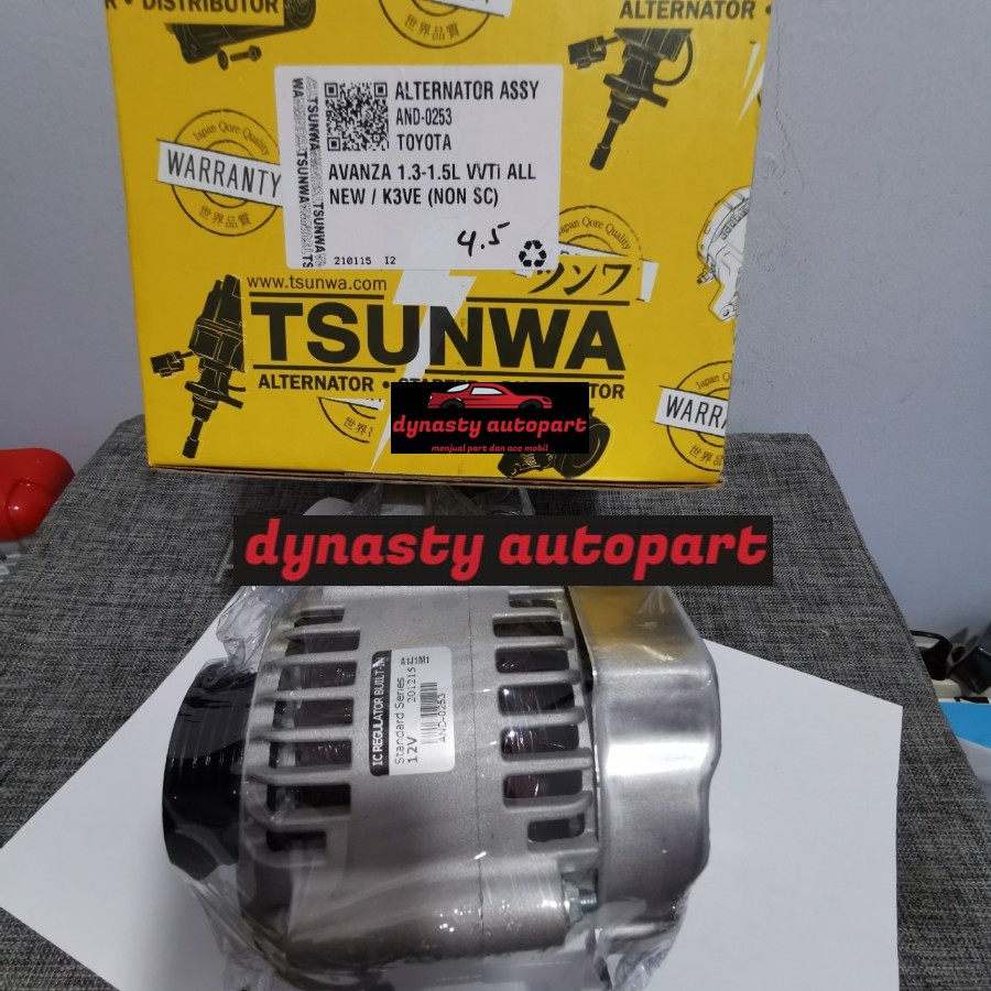 Alternator Assy Dinamo Ampere Avanza 1.3 Vvti All New Avanza