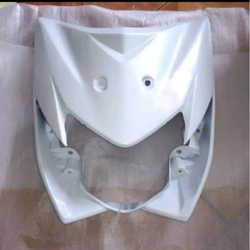 Cover body depan honda blade lama putih