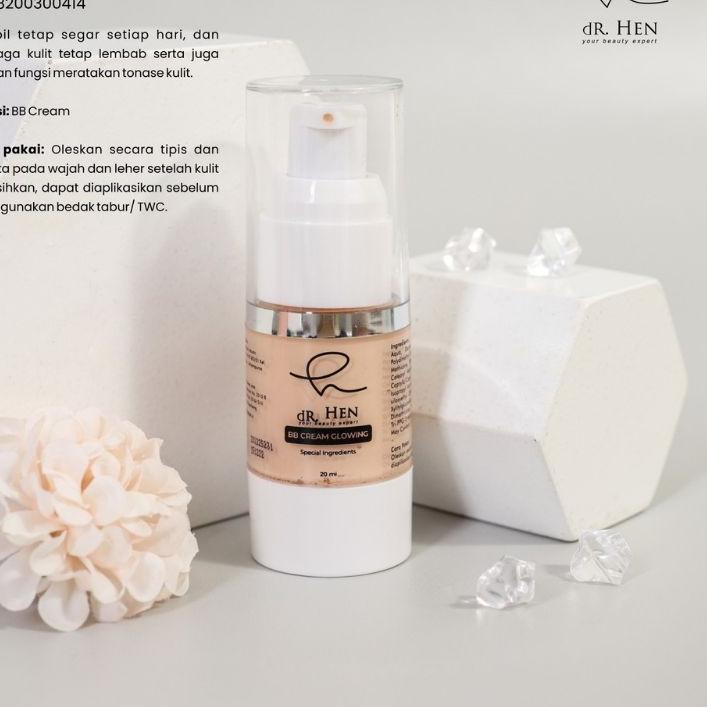 BAYAR DITEMPAT✔️BB Cream Dr Hen Glowing Whitening + Sunscreen Spf 30 ( By Athena Skincare )|RA8